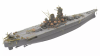 Very Fire BELBV350903DX IJN Musashi DX Deluxe Kit 1/350